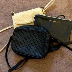 3 small fashion purses